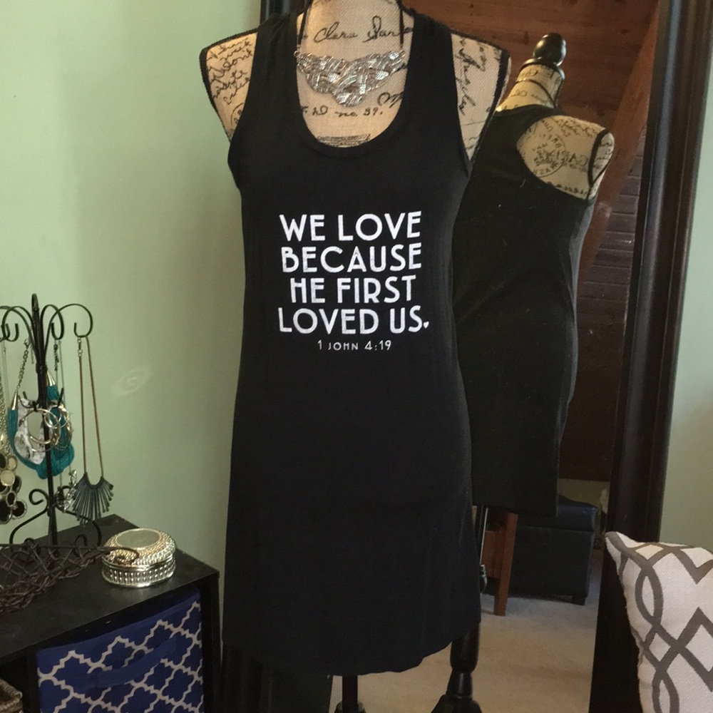 Racerback Tank Dress from Riley Clay Designs- NWOT